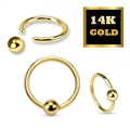 Gold Ball Closure Rings (BCR)