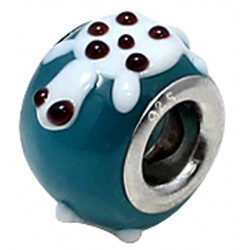 Murano Glass Turtle Charm Bead Compatible for Pandora Types Bracelet