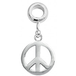 Silver Charm Bead Heart Compatible for  Pandora All Types Bracelet