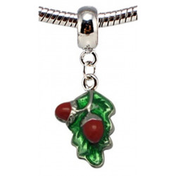 Alloy Charm  Tistle Design for  Pandora Bracelets