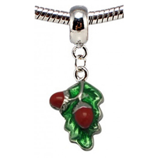 Alloy Charm  Tistle Design for  Pandora Bracelets