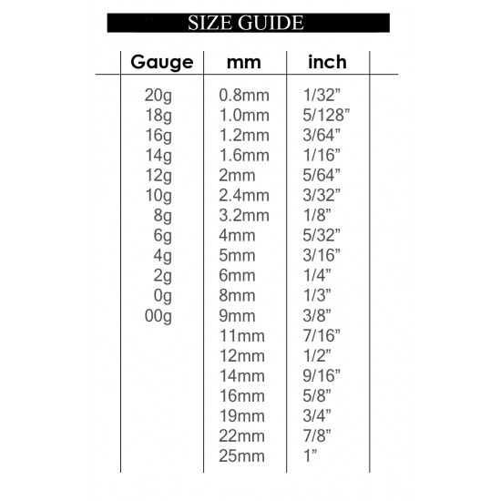 Black Fake Plugs - Pair Of (2 Pieces) Surgical Steel 316L  - with Famous Logos -Ganja, Skull, Star Size 8MM - Quality Tested by Sheffield Assay Office in England.