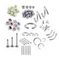 Titanium Body Jewellery Piercing Parts 