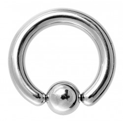 Surgical Steel 316L Big Size BCR Ring - Quality tested by Sheffield Assay Office England