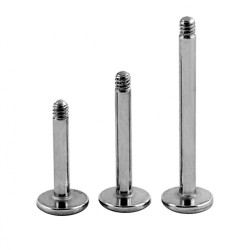 Surgical Steel 316L Labret Body parts (10pcs) - Quality tested by Sheffield Assay Office England